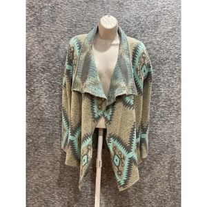 Debut Aztec Southwest Open Cardigan S/M